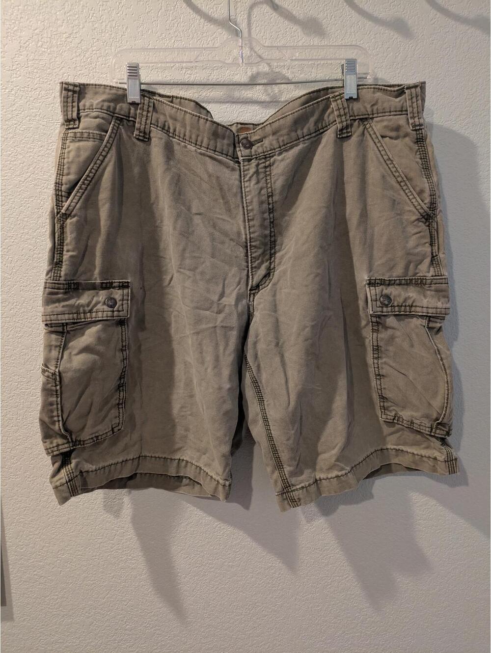 Carhartt Men's Relaxed Fit Cargo Shorts Size 42 Canvas Work Wear